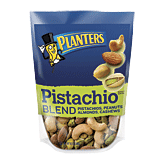 Planters Blend pistachios, peanuts, almonds, cashews Full-Size Picture